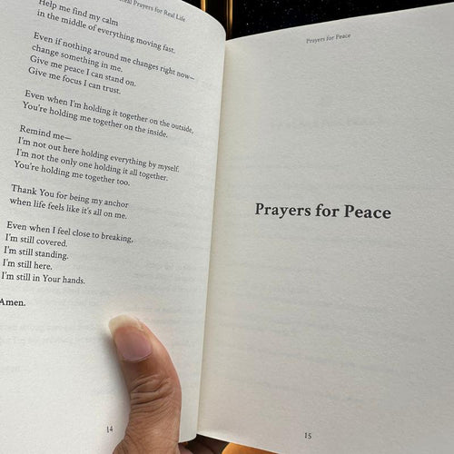 Anthony D Brice Real Prayers Devotional - Trade Paperback Desk Guide, Religion Book.